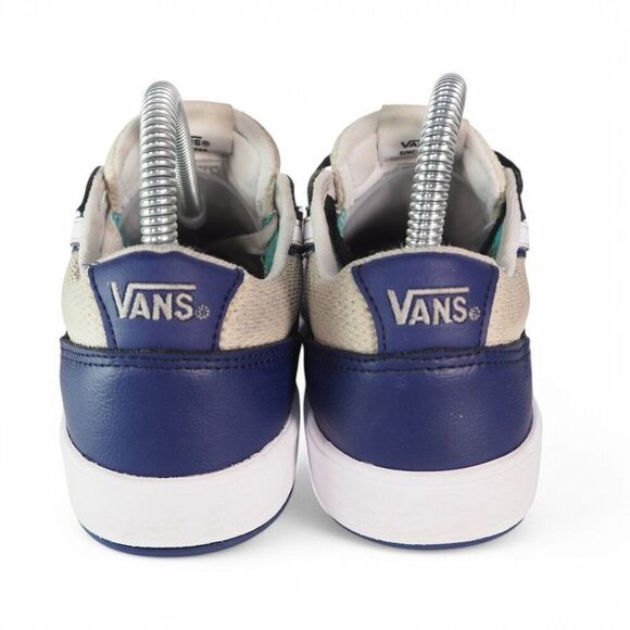 Vans Lowland ComfyCush New Varsity Skate Shoes Blue / Multi Women's 7.5 - Picture 5 of 11